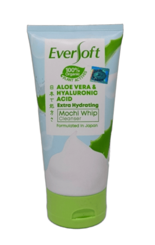 Eversoft Mochi Whip Cleanser Aloe Vera & Hyaluronic Acid 120gm